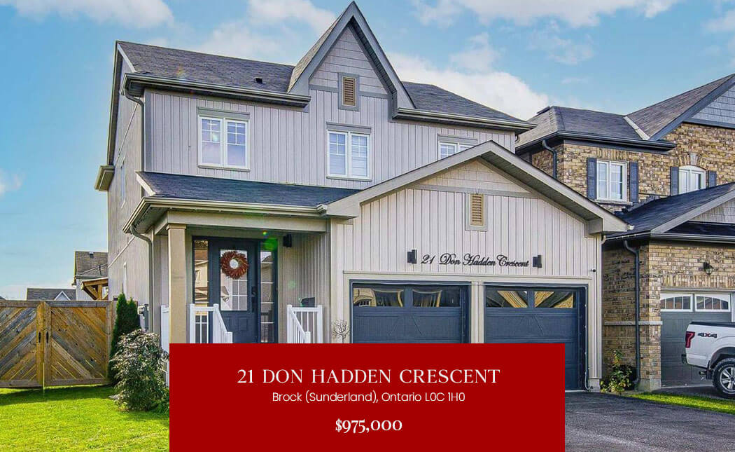 21 Don Hadden Crescent Sunderland Ontario